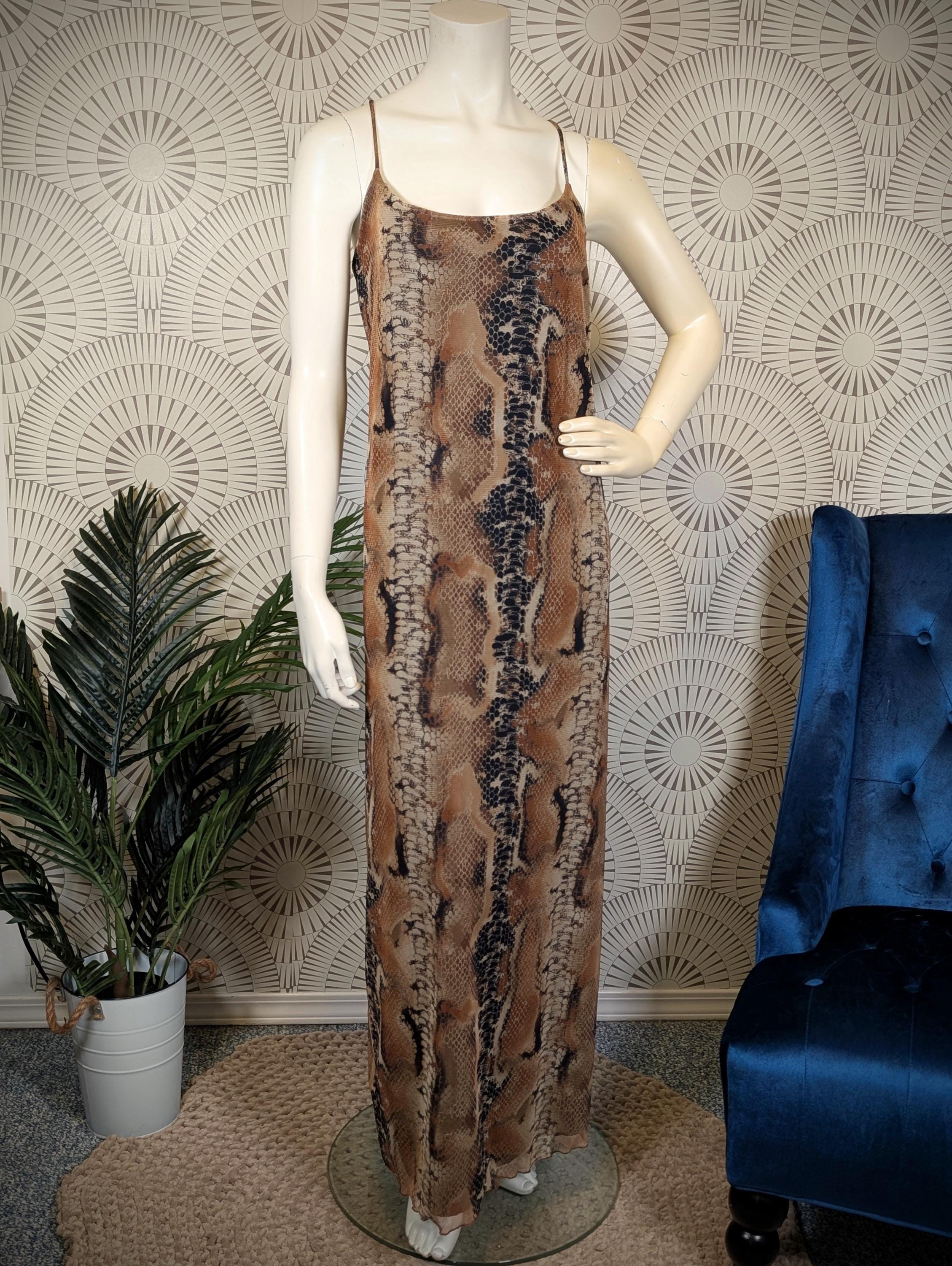 Snake Maxi Dress - Etsy