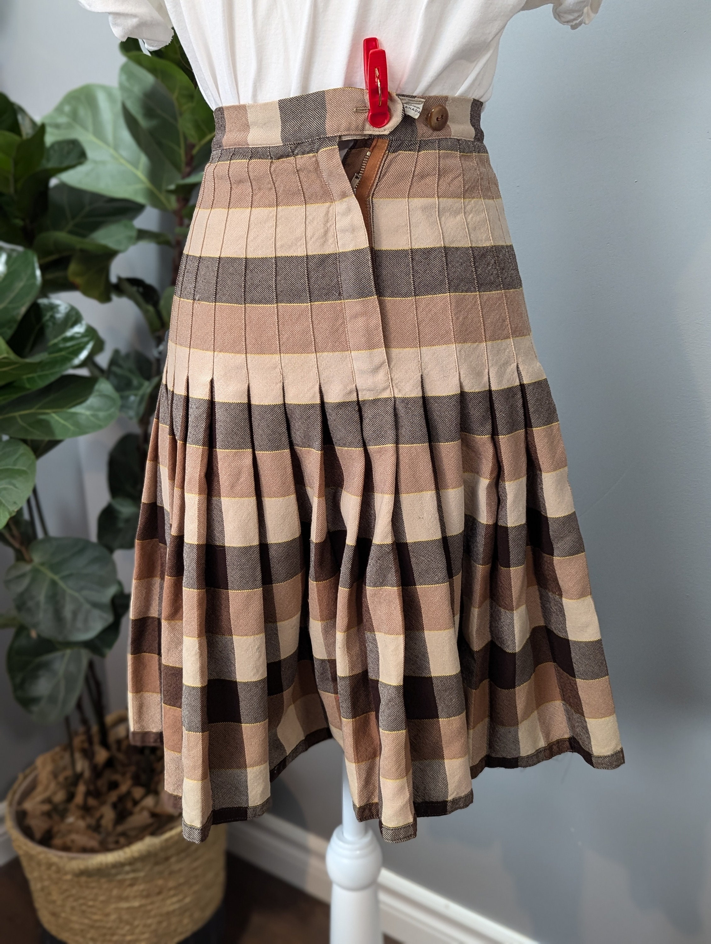Retro Pleated Mini Skirt Women Summer Skirts