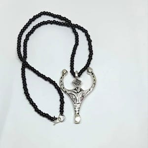 Handmade Moroccan Berber Tuareg Necklace – Ethnic Sahara Jewelry, Tribal Amazigh Pendant