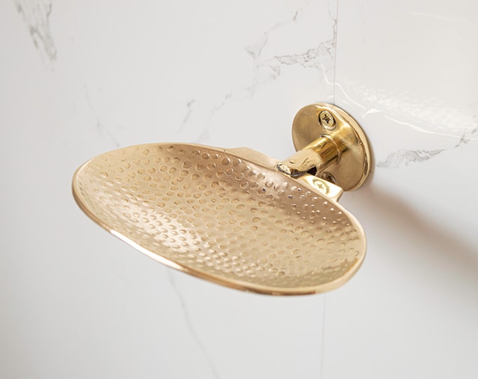 Brass Soap Dish Holder, Unlacquered Brass Floor Soap Dish, Engraved Soap Brass Plate, Soap Dishware, Solid Soap Rack, Soap Tray