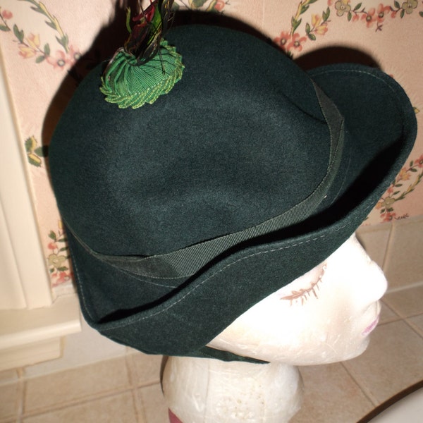 Vintage Child's Glenover Henry Pollak Wool Hat