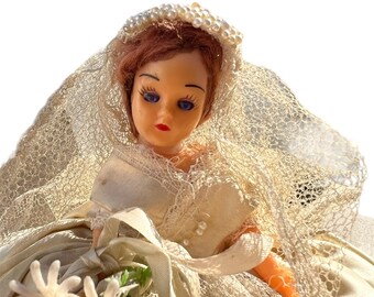 Vintage Bride Doll