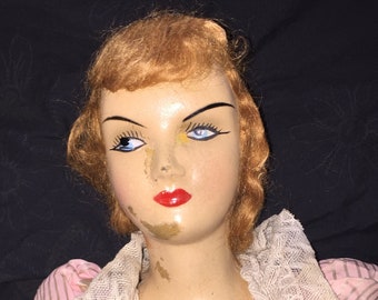 Antique Carnival French Boudoir Doll-reserved