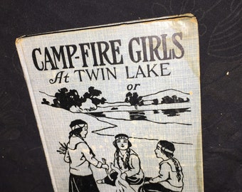 1918 Campfire Girls at Twin Lake