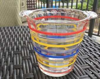 Mini Glass Retro Ice Bucket