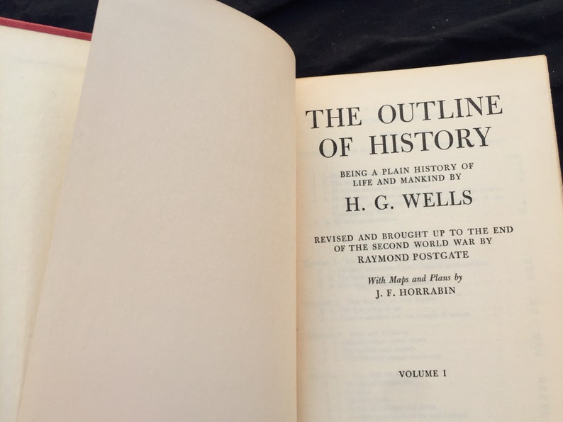 1956 The Outline of History by HG Wells image 2