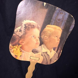 Silent Worship Advertising Fan