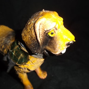 Vintage Imperial St. Bernard Rubber Dog