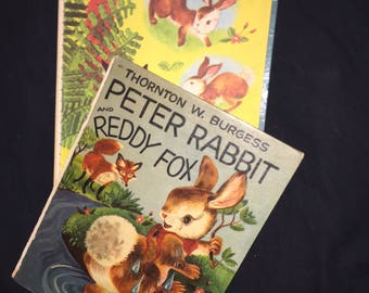 1954 Peter Rabbit and Reddy Fox Book