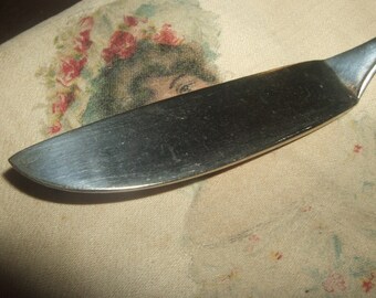 Vintage Silver Butter Knife