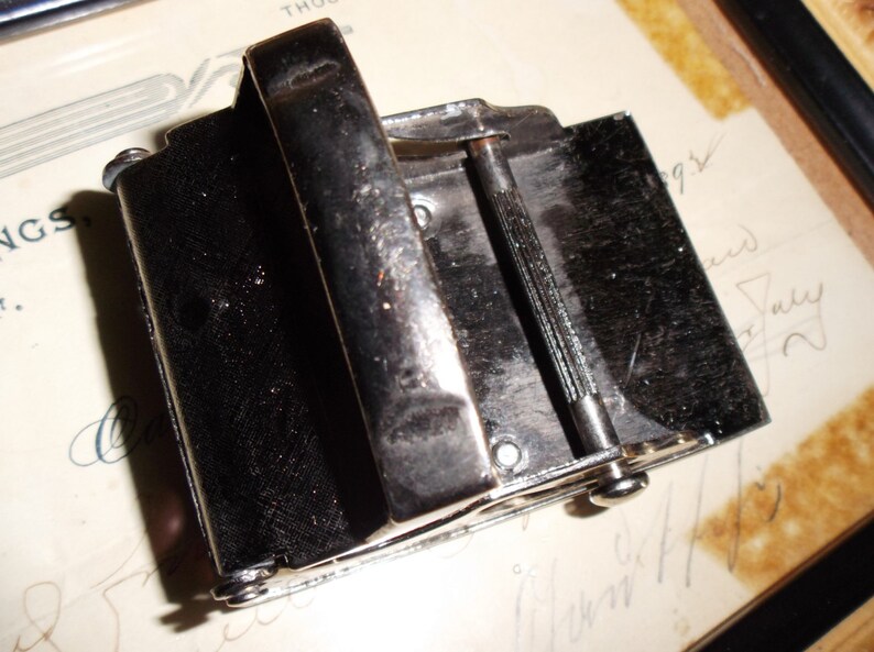 Vintage Gun Belt Buckle Etsy