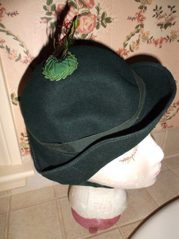 Vintage Child's Glenover Henry Pollak Wool Hat