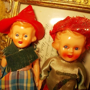 Vintage Doll Couple