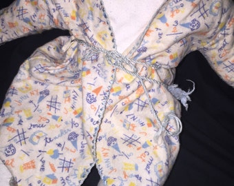 Vintage Tic-Tac Doll Robe