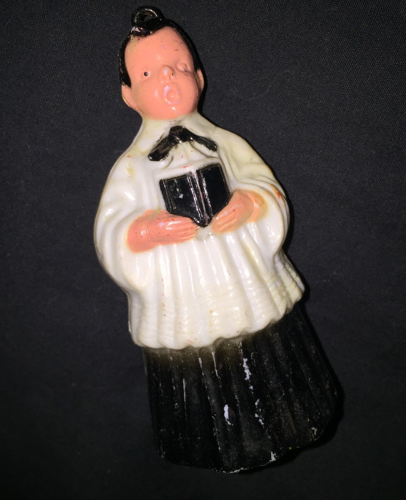 Vintage Plastic Choir Boy Christmas Ornament Etsy Canada