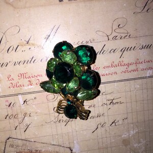 Vintage Floral Brooch