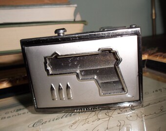 Vintage Gun Belt Buckle