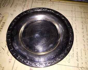 Vintage Silver Oneida Plate