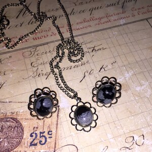 Vintage Necklace and Earring Set