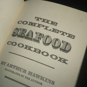 1970 Seafood Cookbook