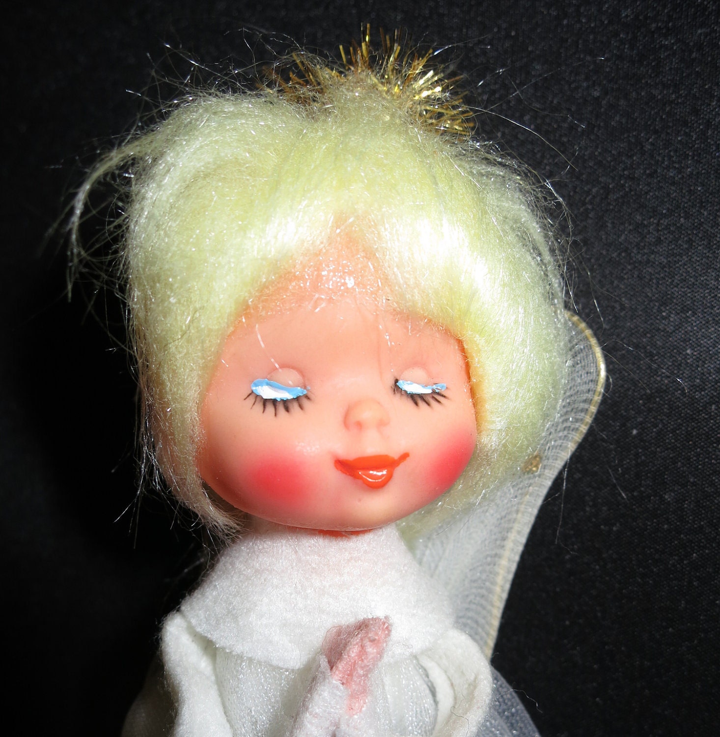 Vintage Christmas Angel Doll Etsy