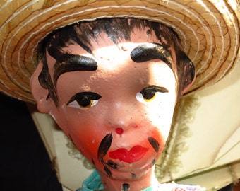 Vintage Mexican Gun Slinger Marionette