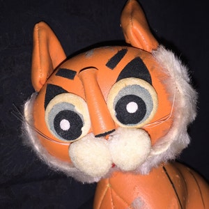 Vintage Stuffed Tiger image 1