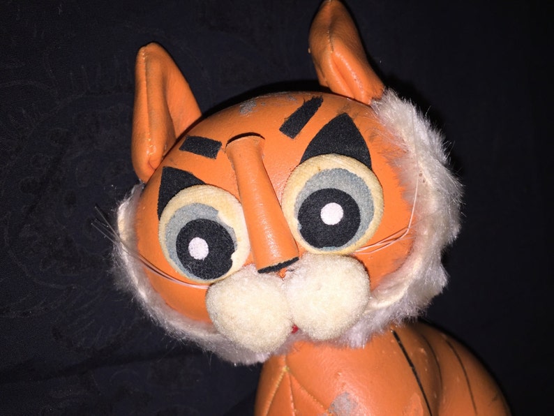 Vintage Stuffed Tiger image 1