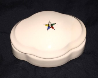 Vintage Frances Porcelain Container with Lid