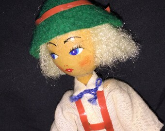 Wood Polish Swiss-Look Doll