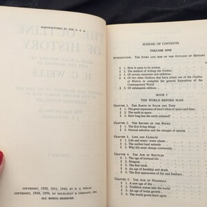1956 The Outline of History by HG Wells image 7