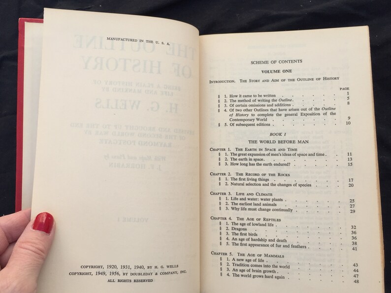 1956 The Outline of History by HG Wells image 7