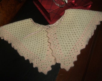 Vintage Girl's Crocheted Collar