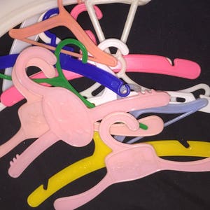 Vintage Doll Hanger Lot