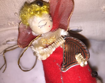 Small Vintage Christmas Angel