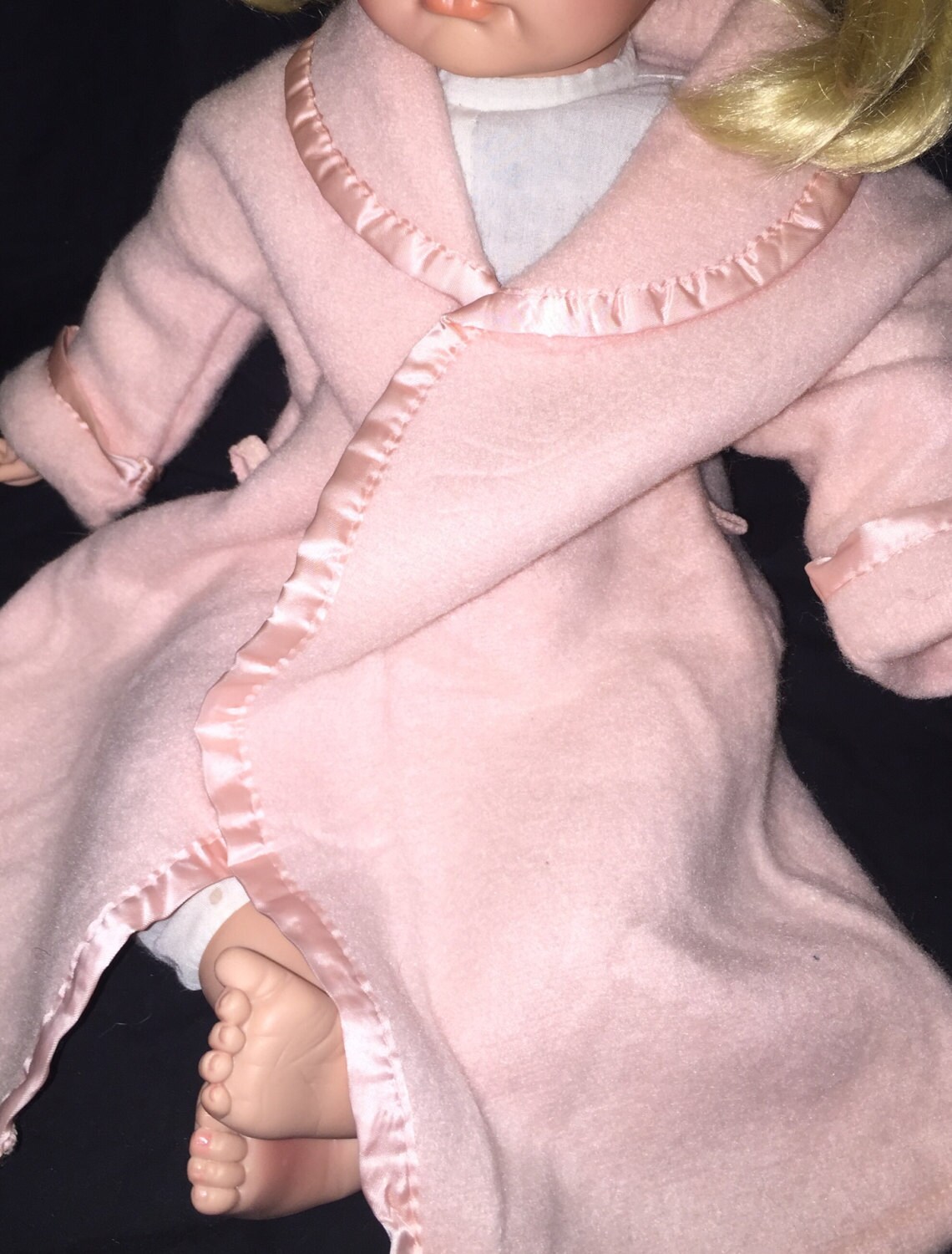 Vintage Pink Doll Robe - Etsy