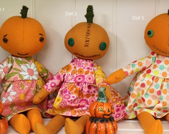 Pumpkin Doll, Halloween doll