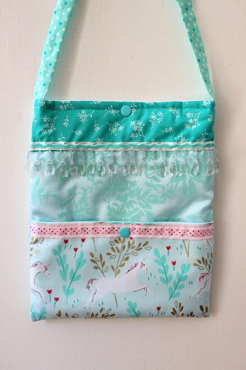 unicorn girls purse