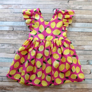Pink Lemonade dress, Girls dress,  girls party dress, toddler dress, dress, girls dress, boutique dress, toddler party dress,
