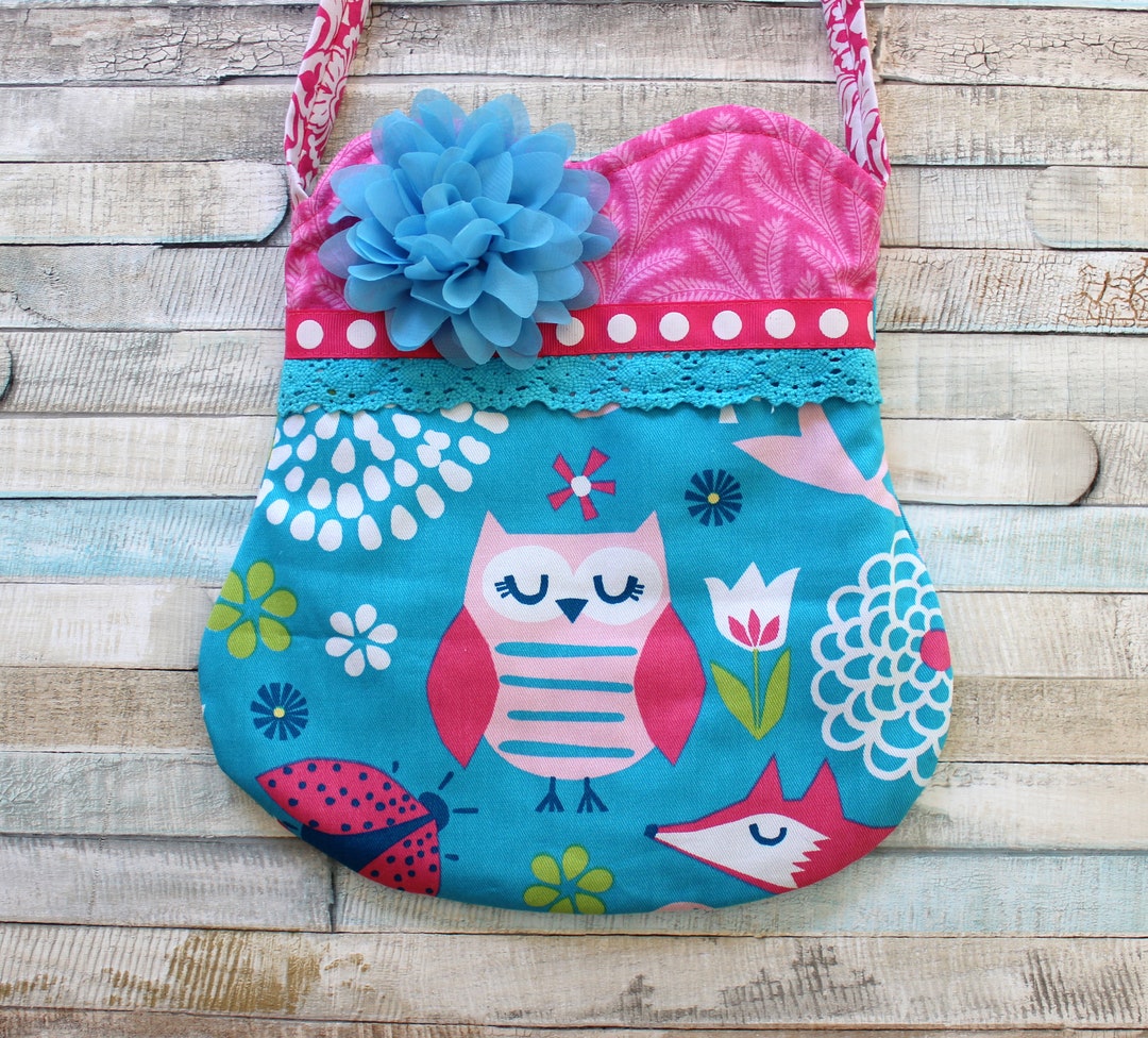 Owl Purse Toddler Purse Easter Purse Girls Purse Toddler Etsy