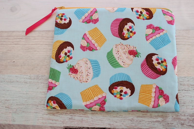 reusable bag Zipper bag lunch bag, Snack bag Toy bag zipper pouch Cupcake bag
