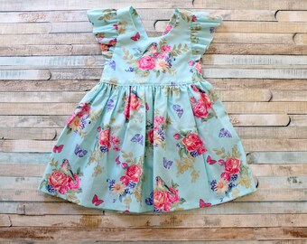 Birdie dress, Girls dress, girls party dress, toddler dress, dress, girls dress, boutique dress, toddler party dress,