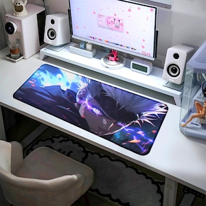 Gojo Desk Mat: Jujutsu Kaisen Anime Gaming Office Decor