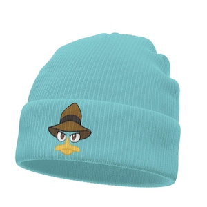 Unisex Ornitorenk Perry Knitted Hat | Phineas and Ferb