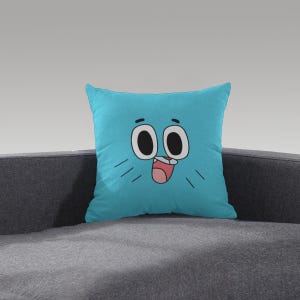 Gumball Darwin Coussin cadeau de dessin animé Décoration de chambre à coucher Décoration de canapé Cadeau pour chambre d&#39;enfants Coussin décoratif