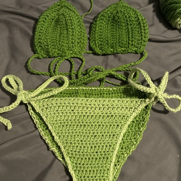 crochet bikini