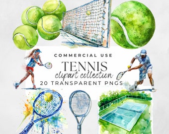 Pelota de tenis de acuarela, clipart PNG, raqueta de tenis, red azul, pelota de tenis para camisetas, invitación de tenis, gráfico, jugador de tenis, deporte
