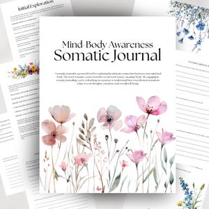 Somatic Journal, Somatic Exercise, Somatic Healing, Emotional Regulation, Nervous System, Therapy Worksheets, Somatic Awareness Experiencing