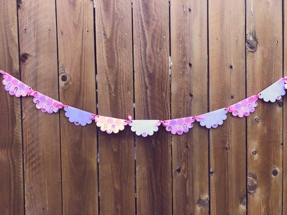 Princess Theme Birthday Garland Il_570xn