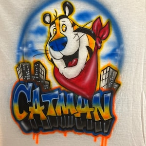 Custom Airbrush Character Name Design